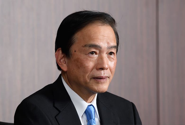 Masataka Miyazono, president of the Government Pension Investment Fund (GPIF) (Getty Images)