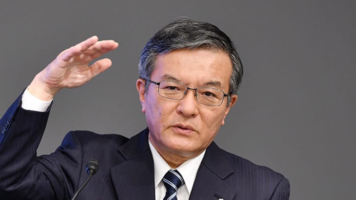 NTT president and CEO Akira Shimada 