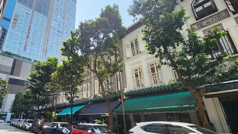 Singapore shophouses 