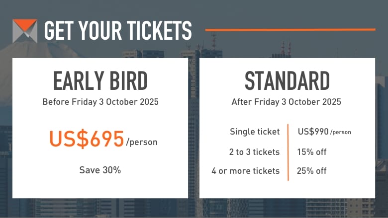MTD Tokyo Forum Tickets 2025