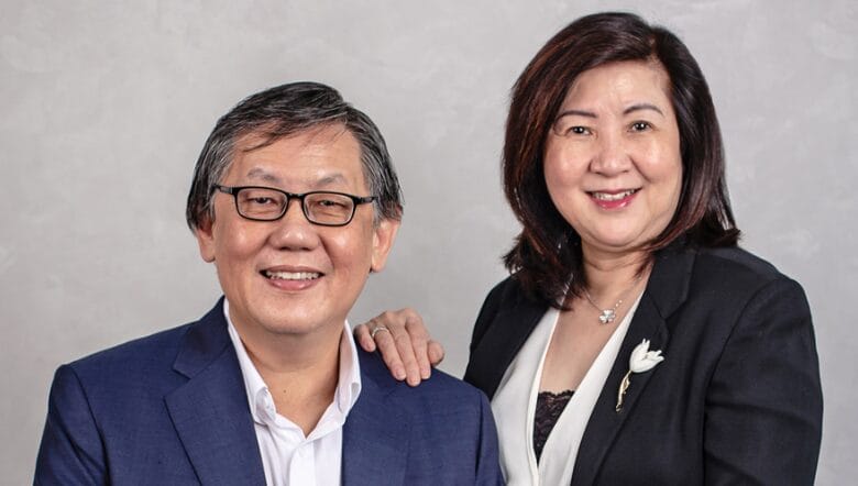 Cornerstone Community Church Founders and Senior Pastors Yang Tuck Yoong and Daphne Yang