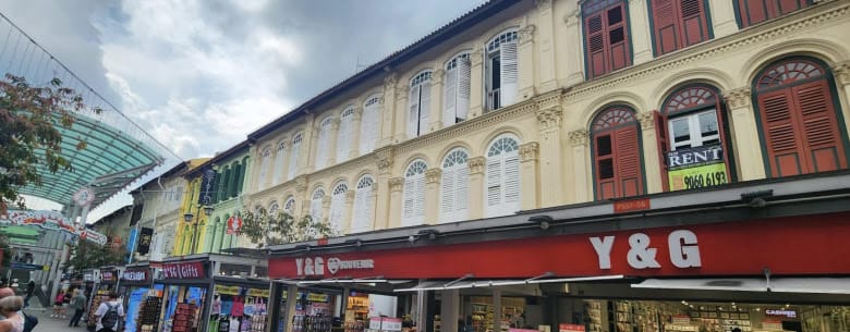 58, 60 and 62 Pagoda Street in Chinatown