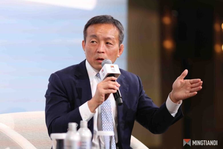 Tak Murata of Warburg Pincus at the Mingtiandi Tokyo Forum