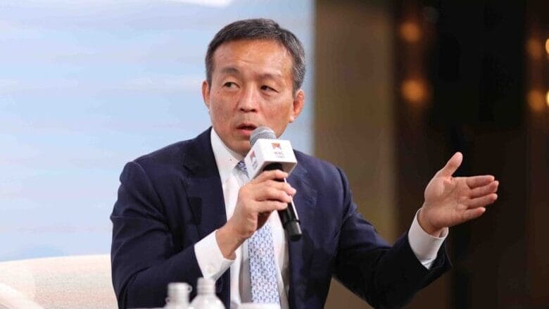 Tak Murata of Warburg Pincus at the Mingtiandi Tokyo Forum