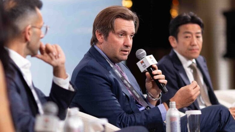 Christopher Garbe at the Mingtiandi Tokyo Forum